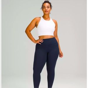 Lululemon Wunder Train High Rise 31” Legging in True Navy